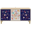 TV staliukas Televizoriaus spintelė MAINZ 102 x 33 x 50 cm Sonoma ąžuolo