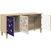 TV staliukas Televizoriaus spintelė MAINZ 102 x 33 x 50 cm Sonoma ąžuolo