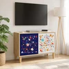 TV staliukas Televizoriaus spintelė MAINZ 69 x 33 x 50 cm Sonoma ąžuolo