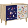 TV staliukas Televizoriaus spintelė MAINZ 69 x 33 x 50 cm Sonoma ąžuolo