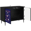 TV staliukas Televizoriaus spintelė MAINZ 69 x 33 x 50,5 cm Juodojo ąžuolo