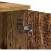 TV staliukas televizoriaus spintelė Old Wood 140x35x40 cm Engineered Wood