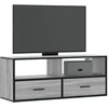 TV staliukas Televizoriaus spintelė, pilka, 100x31x39,5cm, mediena/metalas