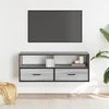 TV staliukas Televizoriaus spintelė, pilka, 100x31x39,5cm, mediena/metalas