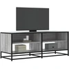 TV staliukas Televizoriaus spintelė, pilka, 120,5x40x46cm, mediena/metalas