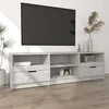 TV staliukas Televizoriaus spintelė, pilka, 150x33,5x45cm, apdirbta mediena