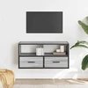 TV staliukas Televizoriaus spintelė, pilka, 80x31x39,5cm, mediena ir metalas
