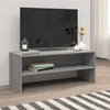 TV staliukas Televizoriaus spintelė, pilka ąžuolo, 100x40x40cm, mediena