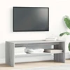 TV staliukas Televizoriaus spintelė, pilka ąžuolo, 100x40x40cm, mediena