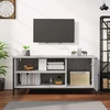 TV staliukas Televizoriaus spintelė, pilka ąžuolo, 100x40x45cm, mediena