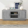 TV staliukas Televizoriaus spintelė, pilka ąžuolo, 102x35x45cm, mediena