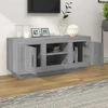 TV staliukas Televizoriaus spintelė, pilka ąžuolo, 102x35x45cm, mediena
