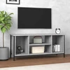 TV staliukas Televizoriaus spintelė, pilka ąžuolo, 102x35x45cm, mediena