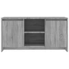 TV staliukas Televizoriaus spintelė, pilka ąžuolo, 102x37,5x52,5cm, mediena