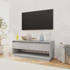 TV staliukas Televizoriaus spintelė, pilka ąžuolo, 102x41x44cm, mediena