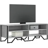TV staliukas Televizoriaus spintelė, pilka ąžuolo, 122x34x41cm, mediena