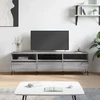 TV staliukas Televizoriaus spintelė, pilka ąžuolo, 150x30x44,5cm, mediena