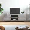 TV staliukas Televizoriaus spintelė, pilka ąžuolo, 150x30x50cm, mediena