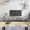 TV staliukas Televizoriaus spintelė, pilka ąžuolo, 150x36x30cm, mediena