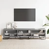 TV staliukas Televizoriaus spintelė, pilka ąžuolo, 180x34x41cm, mediena