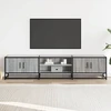 TV staliukas Televizoriaus spintelė, pilka ąžuolo, 180x35x41cm, mediena