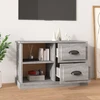 TV staliukas Televizoriaus spintelė, pilka ąžuolo, 73x35,5x47,5cm, mediena