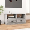 TV staliukas Televizoriaus spintelė, pilka ąžuolo, 93x35,5x45cm, mediena