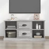 TV staliukas Televizoriaus spintelė, pilka ąžuolo, 99,5x35,5x48cm, mediena
