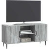 TV staliukas Televizoriaus spintelė Pilka sonoma ąžuolo 102 x 34,5 x 50 cm