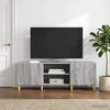 TV staliukas Televizoriaus spintelė Pilka sonoma ąžuolo 150 x 31 x 50 cm