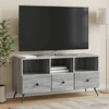 TV staliukas Televizoriaus spintelė Pilka sonoma ąžuolo 102 x 34,5 x 50 cm