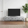 TV staliukas Televizoriaus spintelė Pilka sonoma ąžuolo 147 x 34,5 x 30 cm