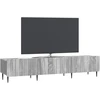 TV staliukas Televizoriaus spintelė Pilka sonoma ąžuolo 147 x 34,5 x 32 cm