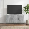 TV staliukas Televizoriaus spintelė Pilka sonoma ąžuolo 99 x 34,5 x 50 cm