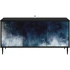 TV staliukas Televizoriaus spintelė RAALTE 102 x 33 x 51 cm Juodojo ąžuolo