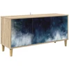 TV staliukas Televizoriaus spintelė RAALTE 102 x 33 x 50 cm Sonoma ąžuolo