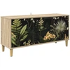 TV staliukas Televizoriaus spintelė RHENEN 102 x 33 x 50 cm Sonoma ąžuolo
