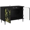 TV staliukas Televizoriaus spintelė RHENEN 69 x 33 x 50,5 cm Juodojo ąžuolo