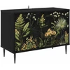 TV staliukas Televizoriaus spintelė RHENEN 69 x 33 x 50,5 cm Juodojo ąžuolo