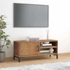 TV staliukas Televizoriaus spintelė, ruda, 90x30x40cm, pušies masyvas