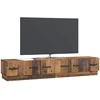 TV staliukas Televizoriaus spintelė Sendintos medienos 147 x 34,5 x 27 cm