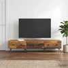 TV staliukas Televizoriaus spintelė Sendintos medienos 147 x 34,5 x 30 cm