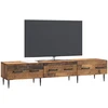 TV staliukas Televizoriaus spintelė Sendintos medienos 147 x 34,5 x 30 cm