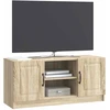 TV staliukas Televizoriaus spintelė Sonoma ąžuolas 102 x 34,5 x 47 cm