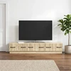 TV staliukas Televizoriaus spintelė Sonoma ąžuolas 147 x 34,5 x 27 cm