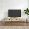 TV staliukas Televizoriaus spintelė Sonoma ąžuolas 147 x 34,5 x 30 cm