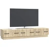 TV staliukas Televizoriaus spintelė Sonoma ąžuolas 147 x 34,5 x 27 cm