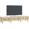 TV staliukas Televizoriaus spintelė Sonoma ąžuolas 147 x 34,5 x 30 cm