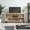 TV staliukas Televizoriaus spintelė, sonoma ąžuolo, 103,5x30x50cm, mediena