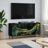 TV staliukas Televizoriaus spintelė WIJHE 102 x 33 x 51 cm Juodojo ąžuolo